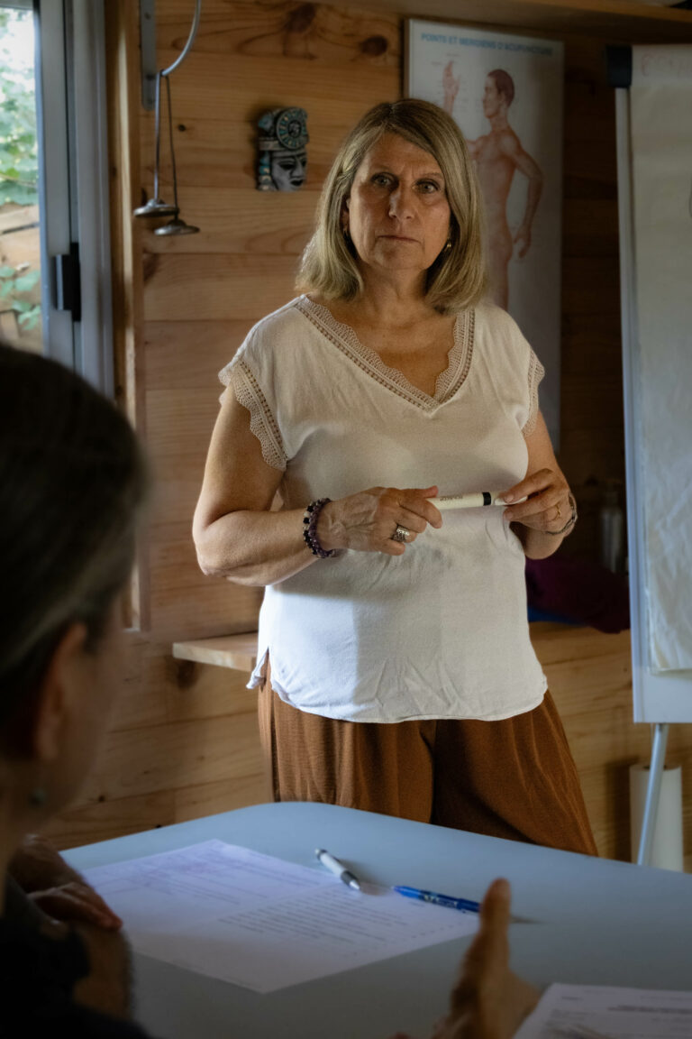 Frédérique Beaulieu en formation