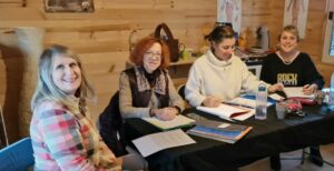 Frédérique Beaulieu en formation